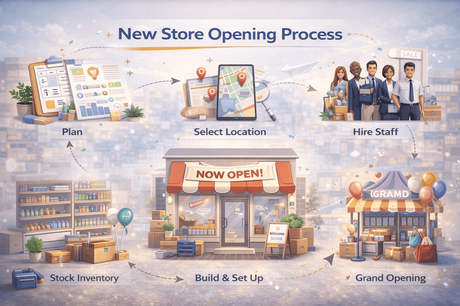 New Store Opening Process