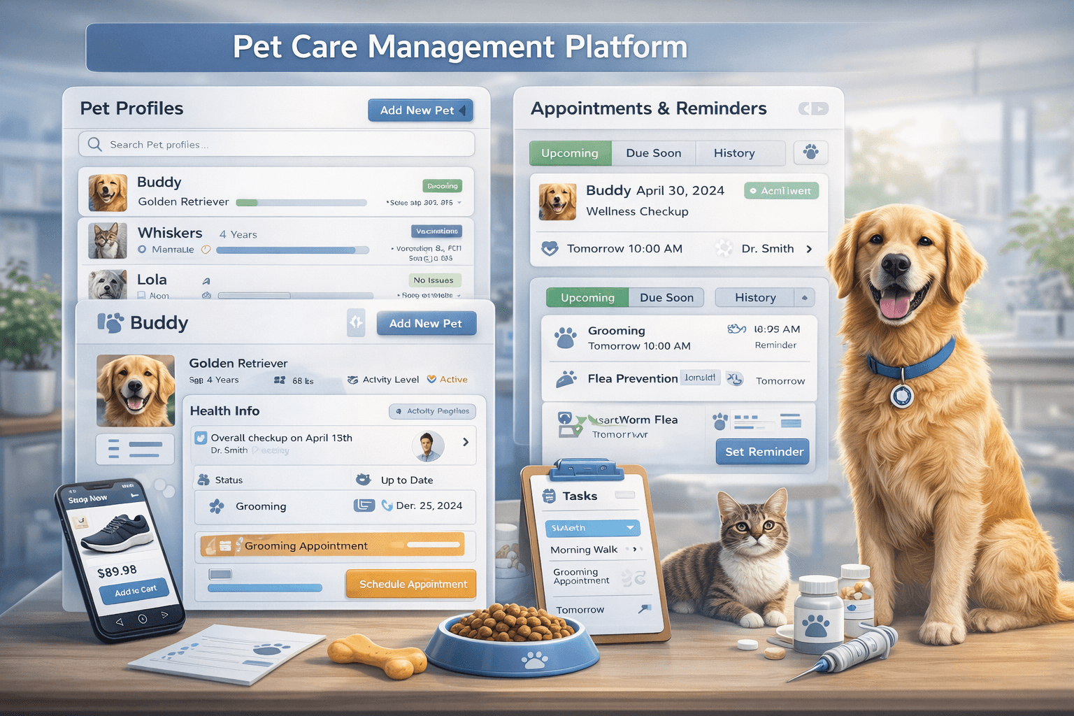 Pet Care Management Platform