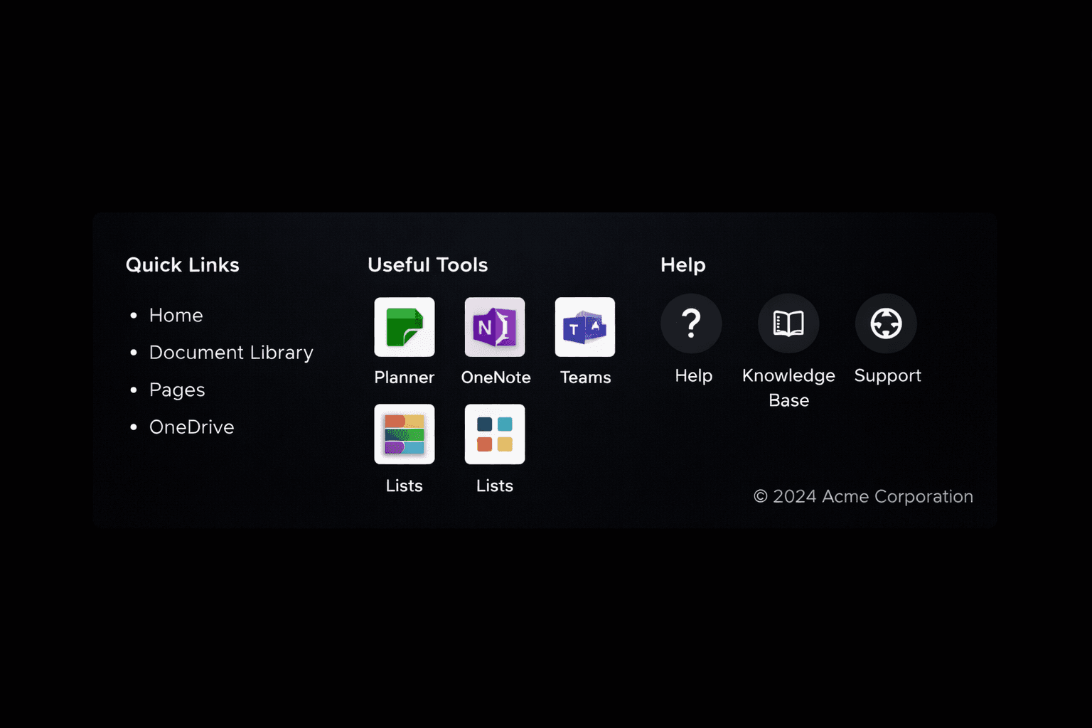 Custom Footer using SPFx