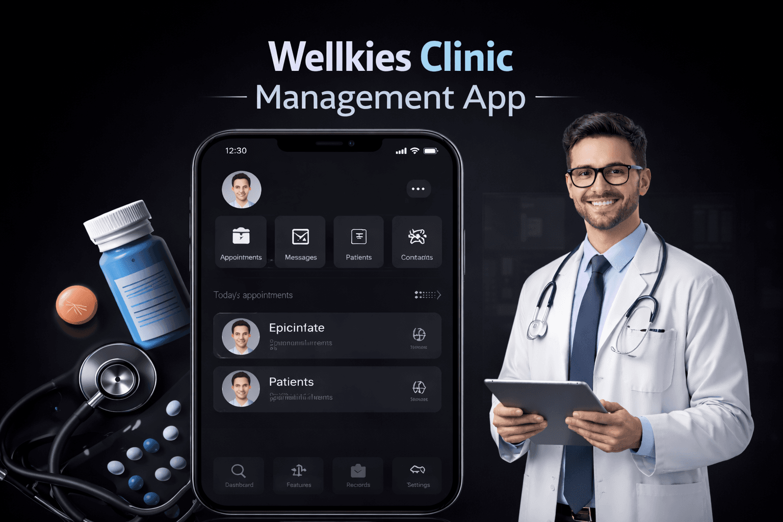 Wellkies Clinic Management App