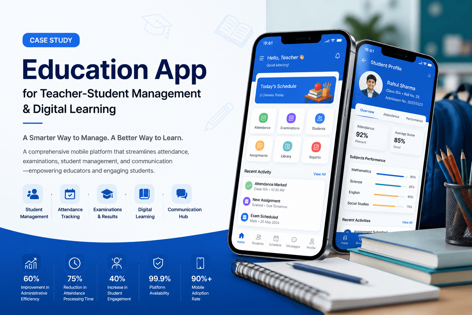 Student Management & Digital Learning Platform for Modern Education