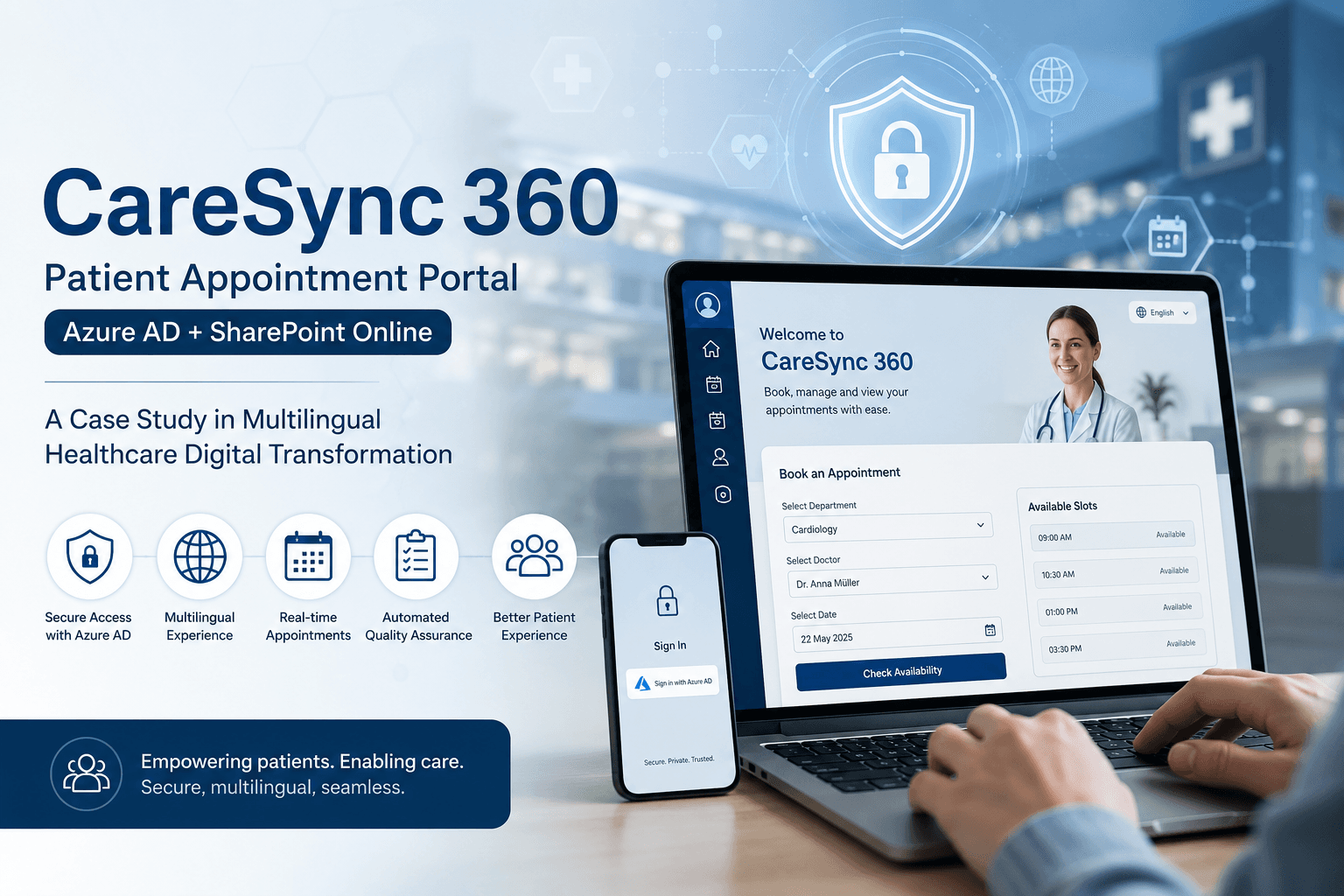 CareSync 360: Multilingual Patient Appointment Portal