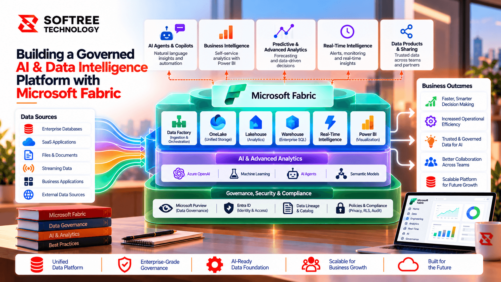 Building a Governed AI & Data Intelligence Platform with Microsoft Fabric