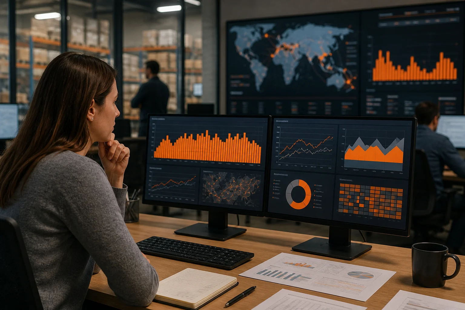 Supply chain analytics and cloud data lakehouse platform