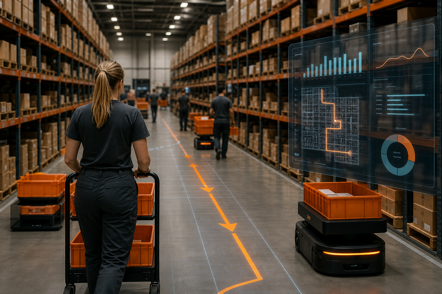 AI for Logistics Pick Path Optimization