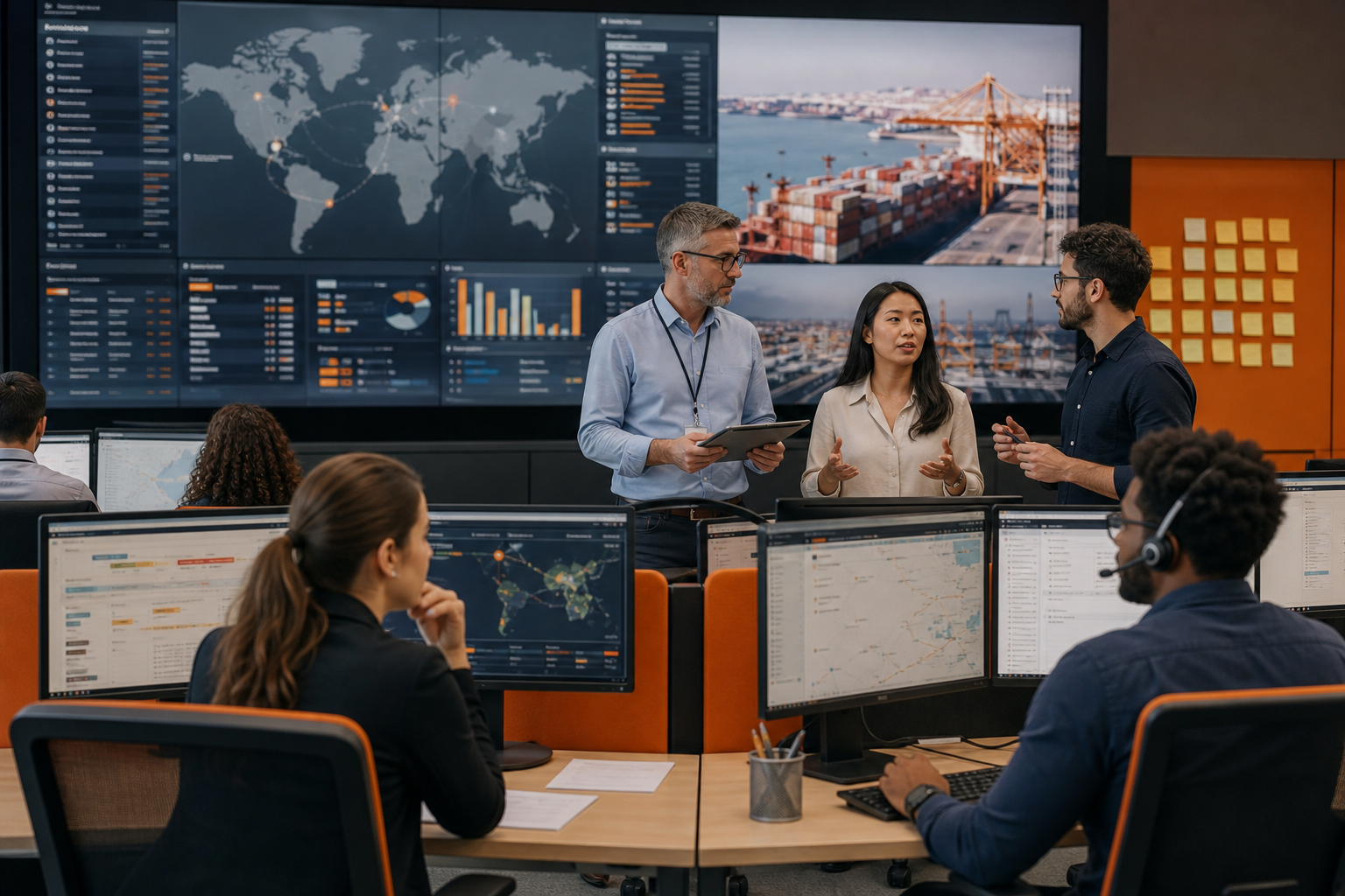 Supply Chain Visibility Industry AI Solutions